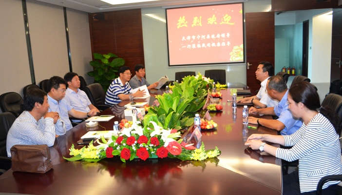 天津市宁河县政府向导考察鸿运国际