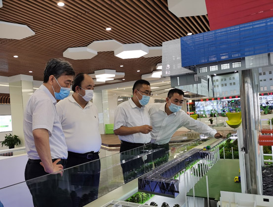 北京市副市长卢映川调研鸿运国际通州项目