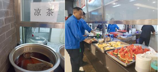 同心协力战酷暑 关爱一线送清凉  鸿运国际各项目公司开展高温慰问及抢救培训活动