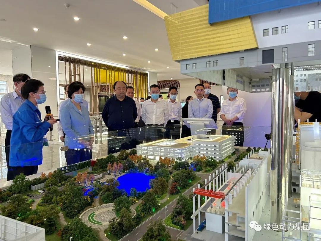 天下政协副主席沈跃跃调研鸿运国际通州项目